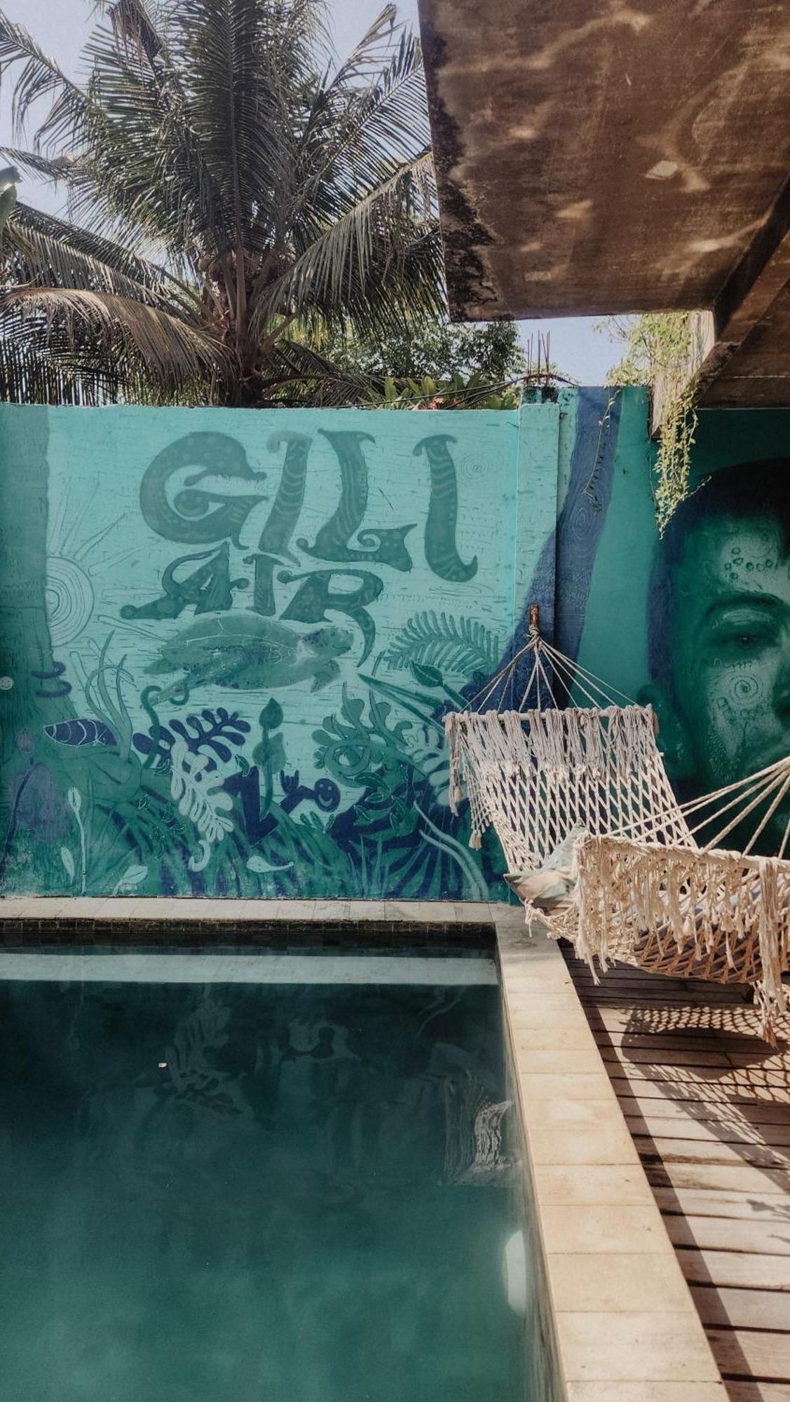 Tipsea Turtle Gili Air Hotell Exteriör bild