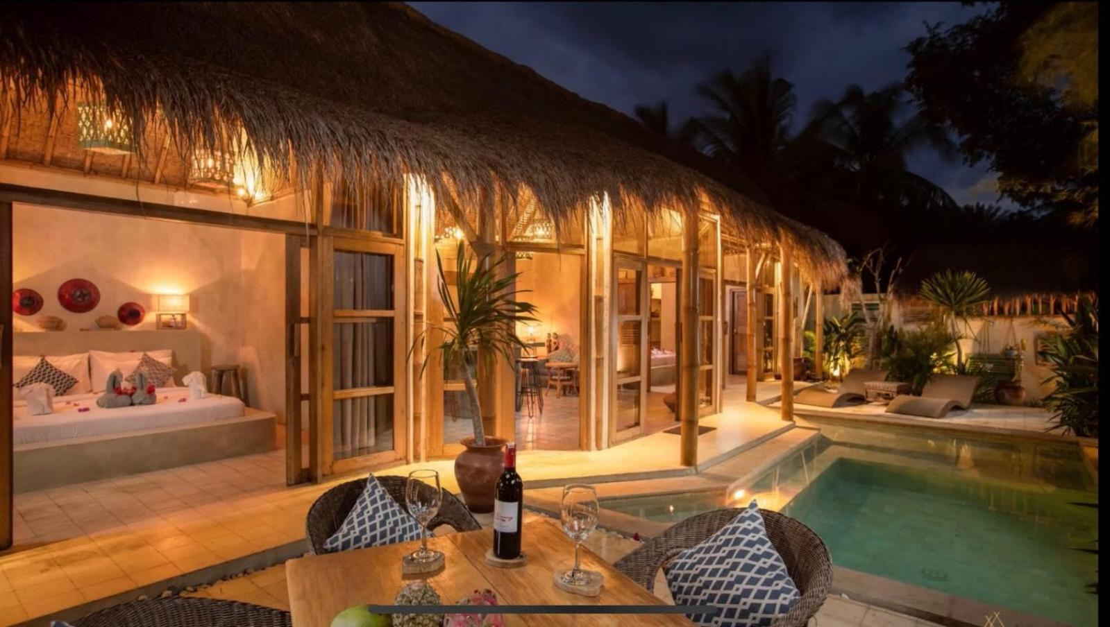 Tipsea Turtle Gili Air Hotell Exteriör bild